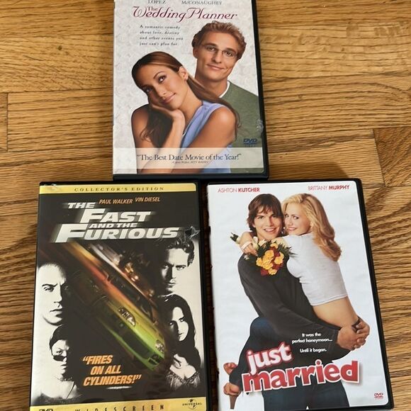 Action and Romantic Comedy Bundle- 3 DVDs - Picture 1 of 9
